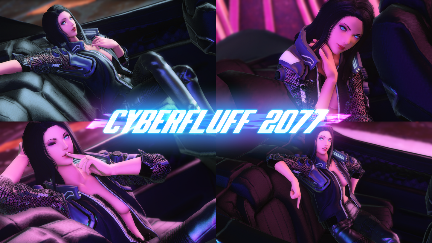 CyberFluff 2077 Bomber Jacket