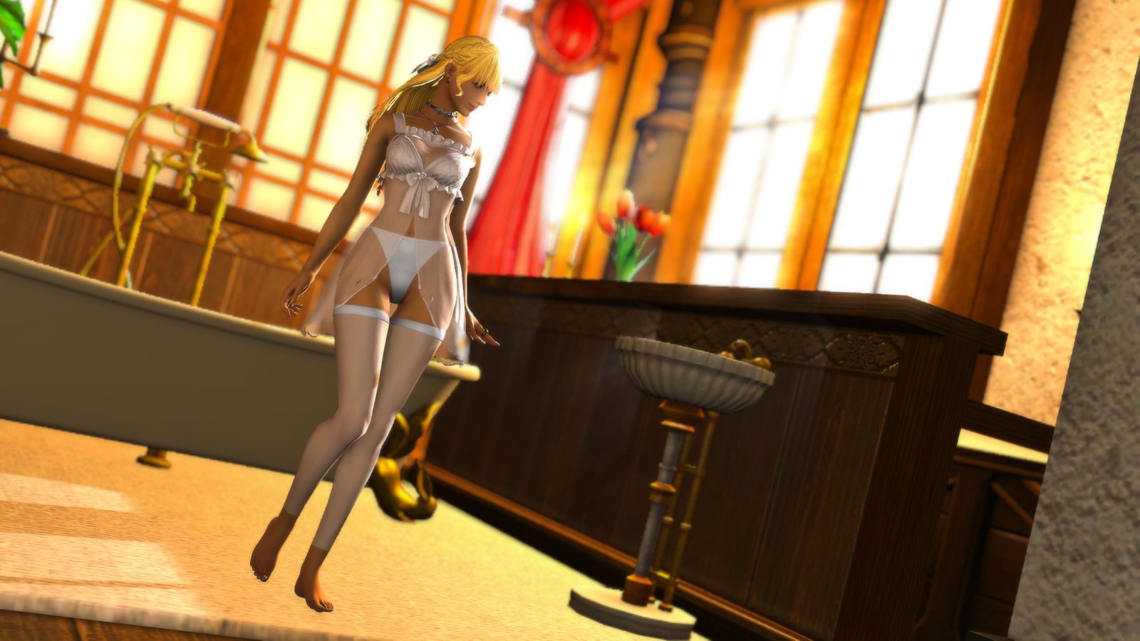 Gown of Sheer Light